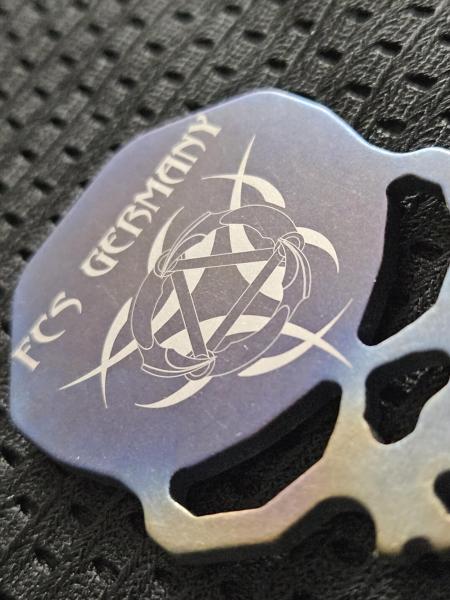 Metallpatch FCS Germany